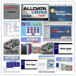 ALL Car Auto Repair Software Including ALLDATA/Mitchell/Autodata/ WorkShop Vivid/ELSA etc in 1000G HDD