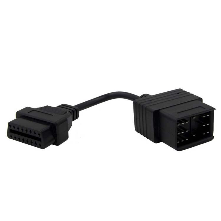 3046_P_1614231248196.jpg For Toyota 17 Pin to 16 Pin OBD OBD2 Adapter Cable - Image 1