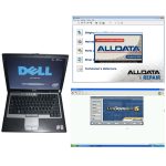 ALLDATA 10.53 and Mitchell installed on Dell D630 ready to use