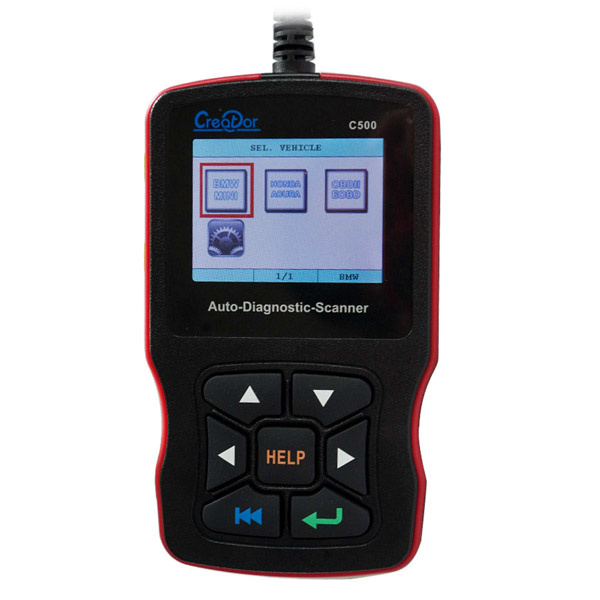 6619_P_1496221160203.jpg Latest Arrival Creator C500 Auto Diagnostic Tool OBD2 OBDII Scanner for BMW/Honda/Acura – Image 1