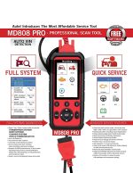 Autel MaxiDiag MD808 PRO Diagnostic Tool Full Systems with Special Function for EPB/ Oil Reset/ DPF/SAS and BMS - Image 2
