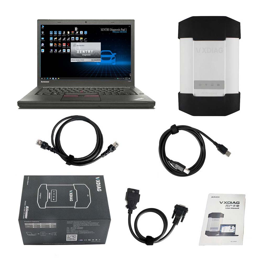 6827_P_1761192964283.jpg V2025.12 VXDIAG Benz C6 Mercedes Benz Xentry diagnosis VCI Benz Diagnostic Tool with DOIP&AUDIO Function - Image 1