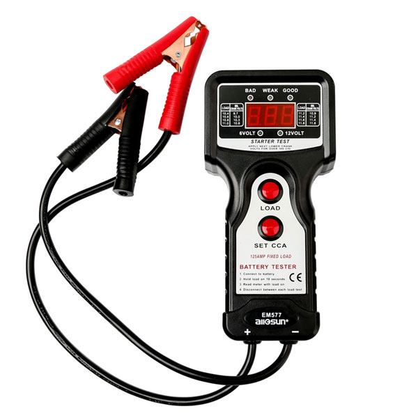 6857_P_1539333185247.jpg All-Sun EM577 Battery Tester 6V 12V CCA Digital Automotive Battery Analysis EM577 Charging Voltage Starter Motor – Image 1