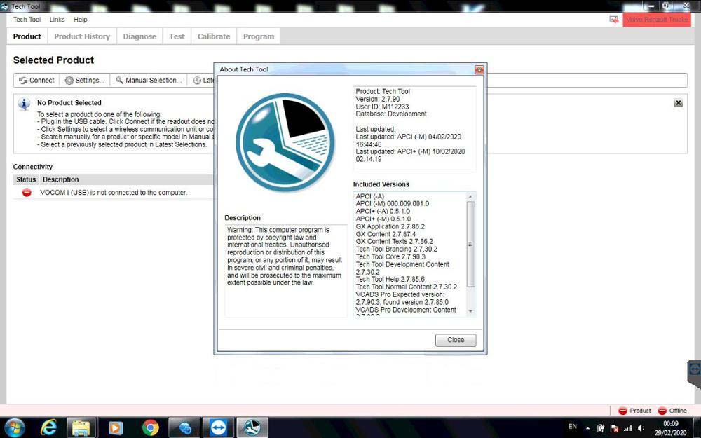 6884_P_1589263814302.jpg For Volvo Premium Tech Tool 2.7.98 Development +Developer tool Pro+Support tool Centre for TT+DTC Error info for apci – Image 1