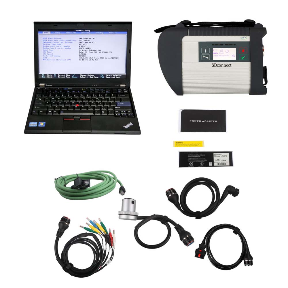 6936_P_1691112096127.jpg V2026.03 MB SD Connect DOIP C4/C5 Star Diagnosis With Vediamo and DTS Engineering Software Plus Lenovo X230 I5 8G Laptop – Image 1