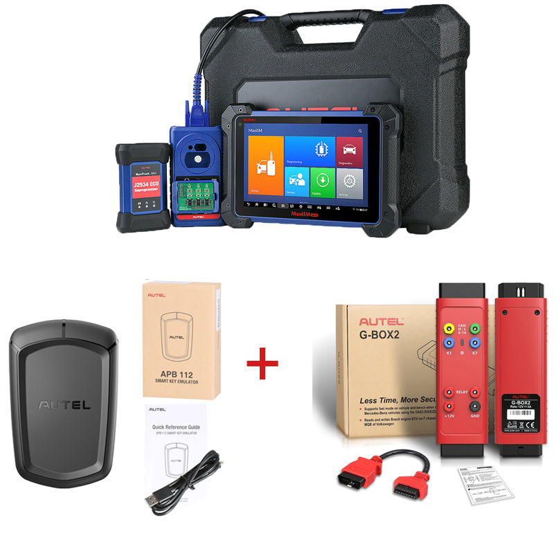 6956_P_1618281123685.jpg Autel MaxiIM IM608 Diagnostic Key Programming and ECU Coding Tool PLUS APB112 Smart Key Simulator and G-BOX 2 – Image 1