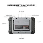Autel MaxiCOM MK808 OBD2 Diagnostic Scan Tool with All System and EPB/IMMO/DPF/SAS/TMPS More Service Functions - Image 3