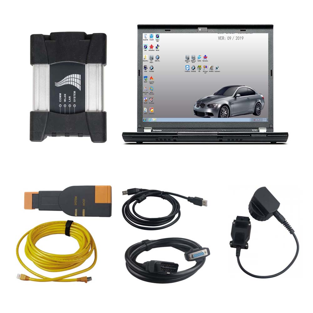 7000_P_1569986716651.jpg V2026.03 ICOM NEXT A+B+C Diagnostic Tool For B-MW Plus Lenovo X230 Laptop With Engineers Software - Image 1