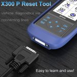 XTOOL X300P Auto Diagnostic Tool OBD2 Scanner obd oil reset ABS bleeding maintenance light reset odometer adjustment too - Image 8