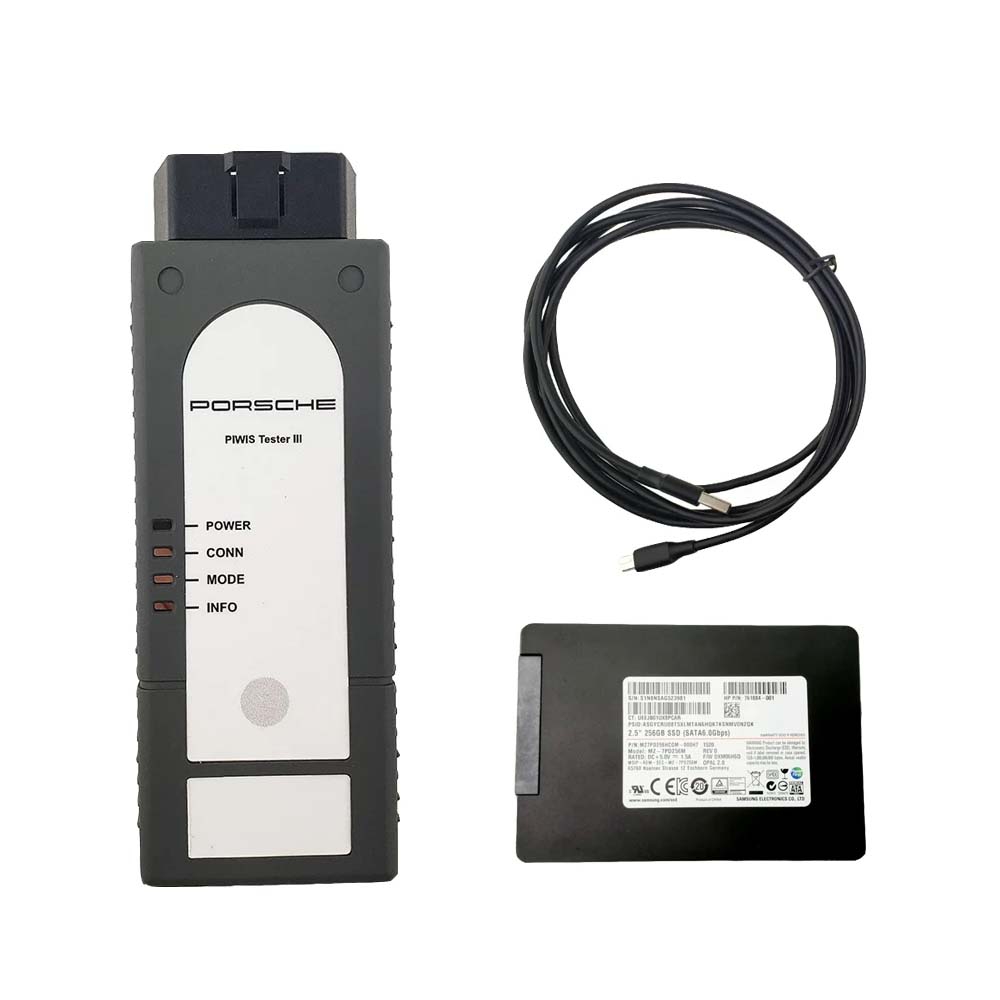 7102_P_1691203534610.jpg Porsche Piwis 3 Tester III V43.300.22 + V38.250 Diagnostic tool with Engineering PIWIS 3 Software – Image 1