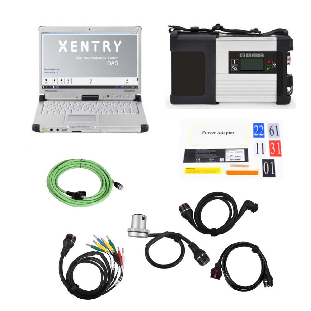 7126_P_1686147712885.jpg V2026.03 DOIP MB SD Connect Compact 5 Star Diagnosis With Panasonic CF-C2 laptop Support Offline Programming - Image 1