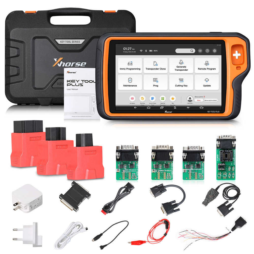 7137_P_1620373370841.jpg Xhorse VVDI Key Tool Plus Key Programmer Full Configuration Supports Benz BMW VW AUDI All in 1 - Image 1