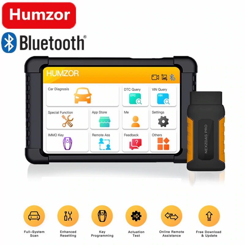 7153_P_1620294239945.jpg Humzor NexzDAS Pro Full System Auto Diagnostic Tool OBD2 Scanner with IMMO/ABS/EPB/SAS/DPF/Oil Reset – Image 1