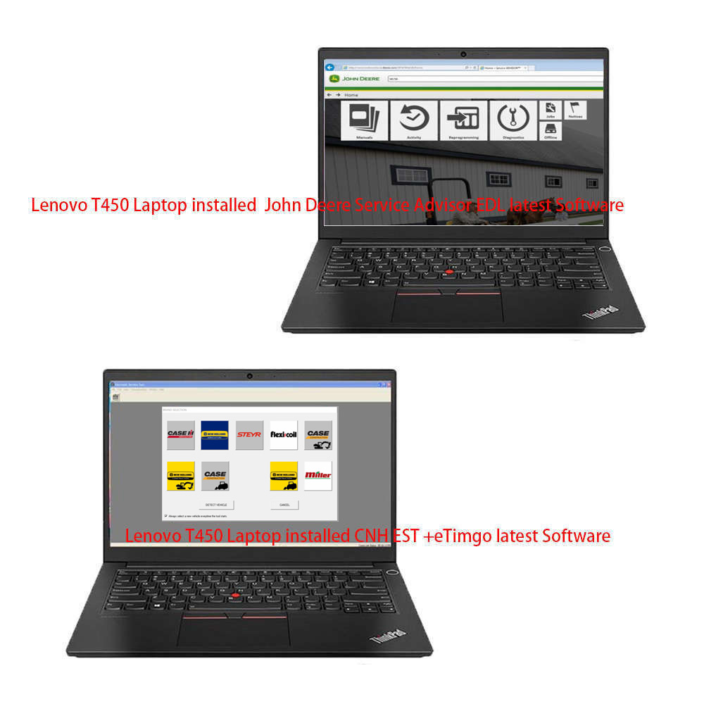 7160_P_1743046217295.jpg Lenovo T450 Laptop installed CNH EST 9.14 2026.02 Latest Software/ John Deere Service Advisor EDL 5.4.84 Latest Software Ready to Use - Image 1