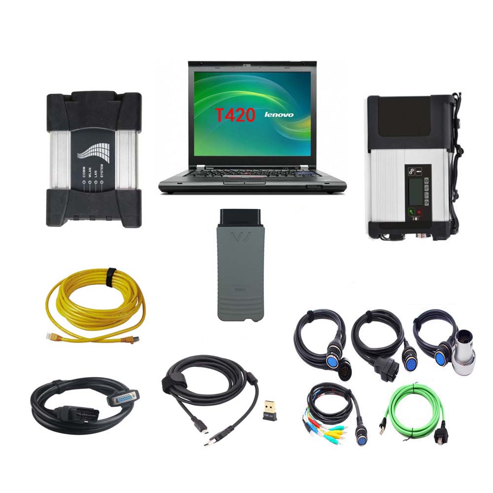 7213_P_1637655675829.jpg V2026.03 MB Star SD Connect C5 + VAS 5054A 3in1 + V2026.03 ICOM NEXT Diagnostic Tool With Lenovo T420 Laptop - Image 1
