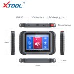 XTOOL D8 Professional Automotive Scan Tool Bi-Directional OBD2 Car Diagnostic Scanner, ECU Coding, 38+ Services - Image 3