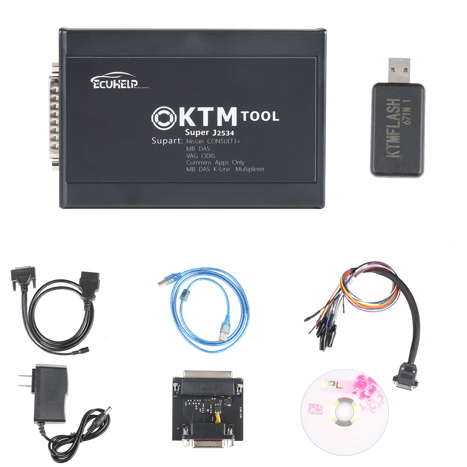 7263_P_1691135930076.jpg KTM200 ECU Programming Tool V1.20 with 67 Modules Adds PCR2.1 PSA SID208 Update Version of KTM100 - Image 1