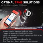 Autel MaxiTPMS ITS600E TPMS Relearn Programming Tool Activate/Relearn All Sensors with 4 Reset Functions – Image 6