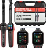 Autel MaxiTPMS TBE200E Tire Brake Examiner 2022 Newest Laser Tire Tread Depth Brake Disc Wear 2in1 Tester Work with ITS6 - Image 3