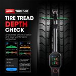Autel MaxiTPMS TBE200E Tire Brake Examiner 2022 Newest Laser Tire Tread Depth Brake Disc Wear 2in1 Tester Work with ITS6 - Image 7