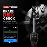 Autel MaxiTPMS TBE200E Tire Brake Examiner 2022 Newest Laser Tire Tread Depth Brake Disc Wear 2in1 Tester Work with ITS6 - Image 5