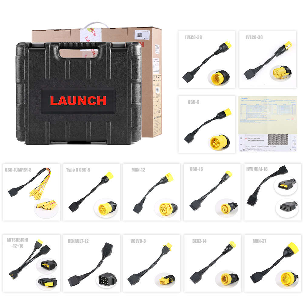7270_P_1723103243542.jpg Heavy Duty Truck Software License Renew Card and Adapters for Launch X431 Pro5, PAD V and PAD VII - Image 1