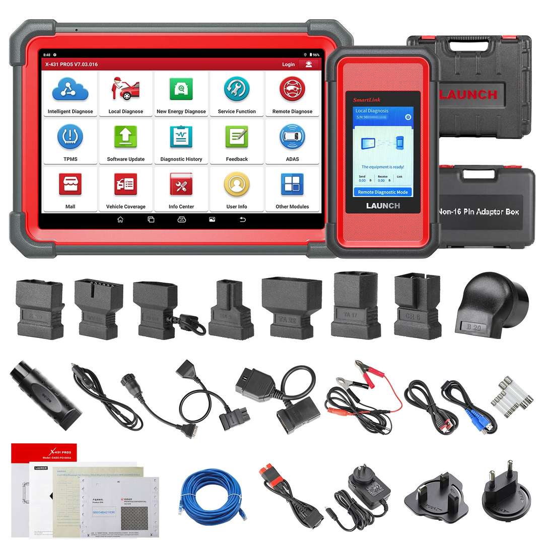 7273_P_1741688497457.jpg LAUNCH X431 PRO5 Bi-directional Diagnostic Tool with J2534 Smartlink 3.0 CANFD DoIP HD Supports Online Programming and Topology Mapping – Image 1
