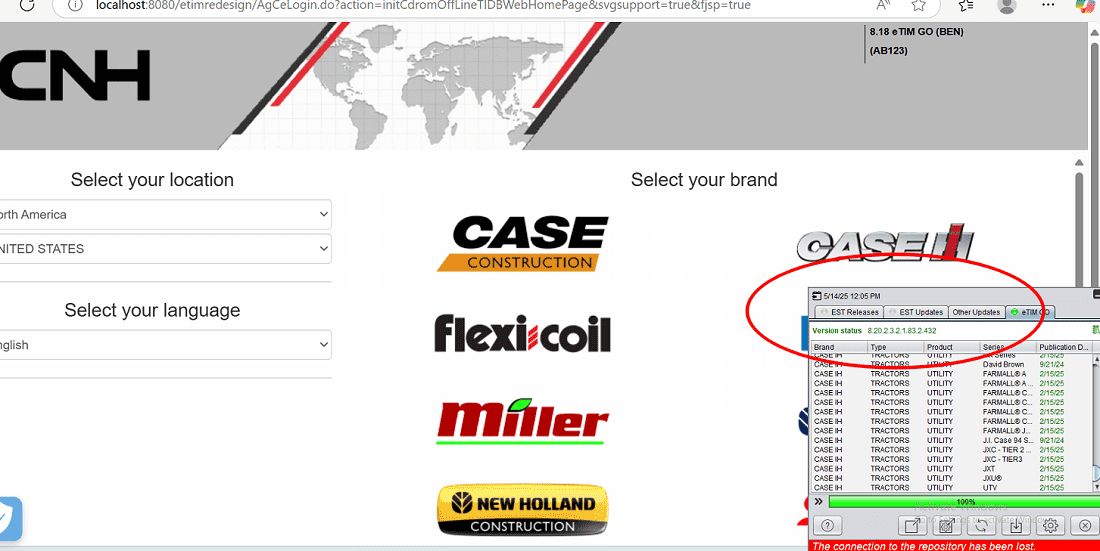 7303_P_1747910313687.png 2026.04 Lastest Version eTimGo 8.22 for CNH EST All Brands OFFLINE Repair Manual – Image 1