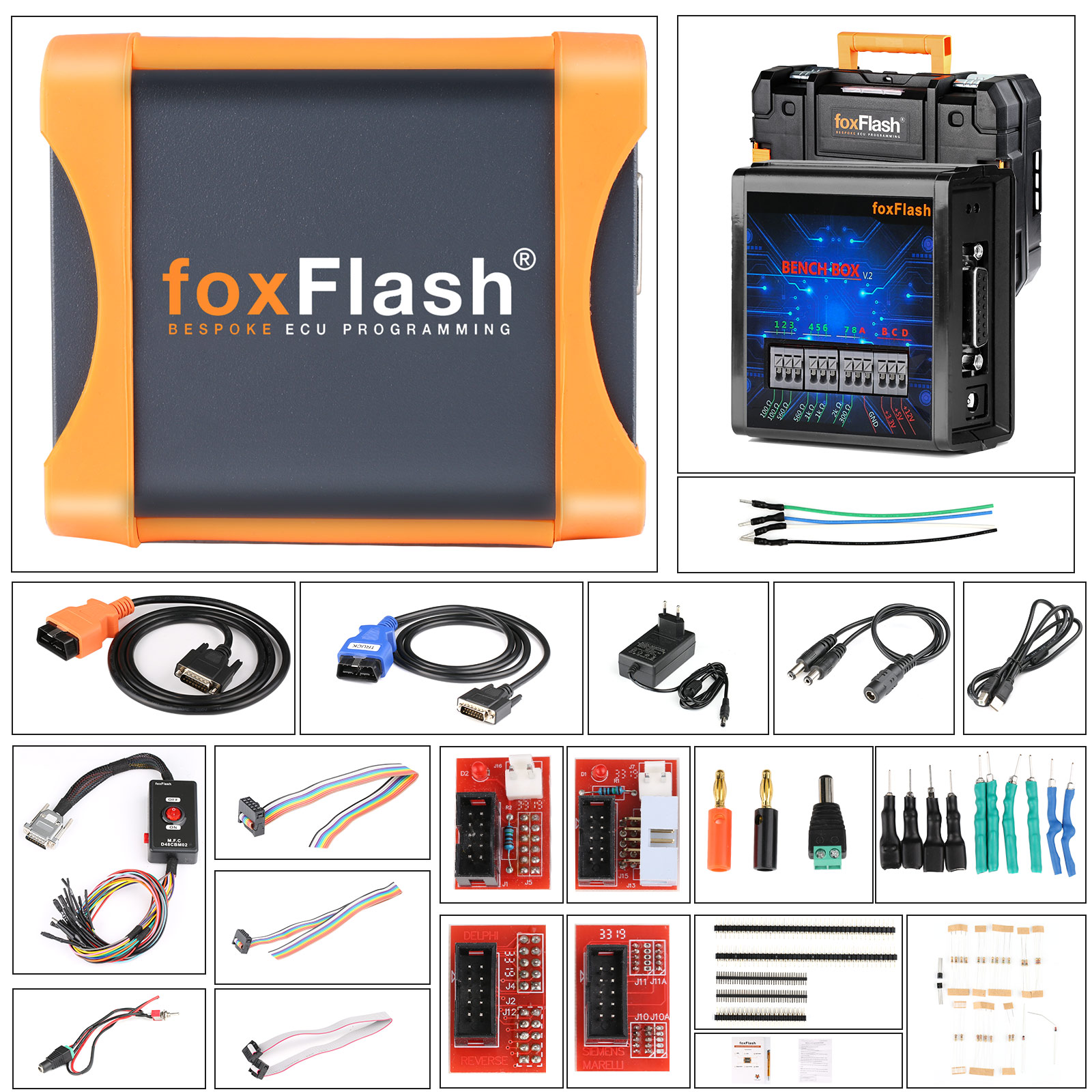 7337_P_1685673704794.jpg FoxFlash Chiptuning Tool Free Update with Free Damos Supports VR Reading and Auto Checksum and Super Strong ECU, TCU Clo - Image 1