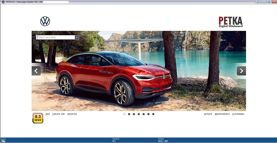 7343_P_1692946137317.jpg 2024 PETKA 8.3 Spare parts lookup software for Audi, Porsche, VW – Image 1