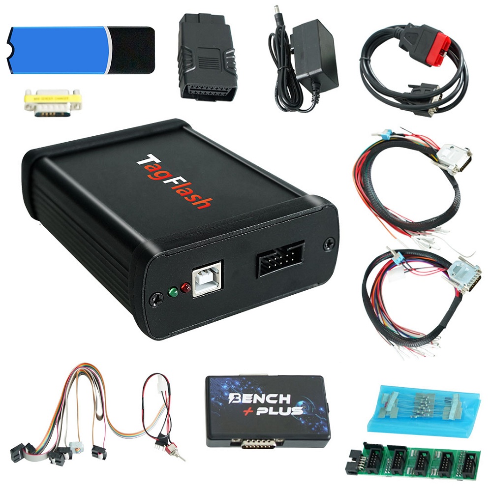 7348_P_1693476583213.jpg TagFlash ECU Programmer Support OBD / BENCH / BOOT / BDM / JTAG mode Full reading TCU (MICROEEROM) - Image 1