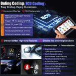 Launch X431 PRO3 ACE Diagnostic Tool Supports Online ECU Coding Topology Map CANFD DoIP SGW 37+ Service Functions – Image 10