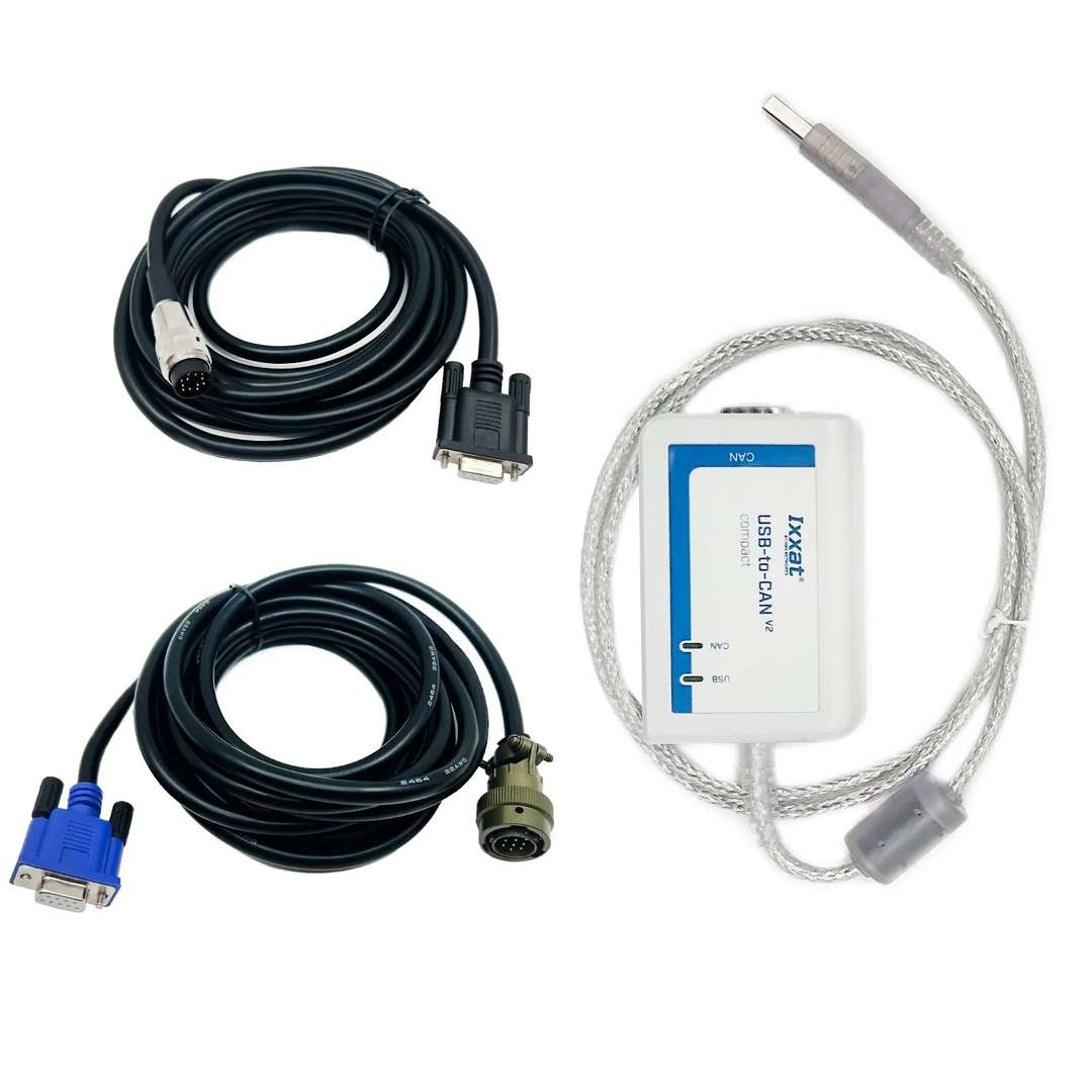 7404_P_1716973716819.jpg MTU USB-to-CAN 2.75/2.72 Diagnostic Software COMPACT IXXAT Truck Diagnostic Tool Diesel Engine Scanner - Image 1