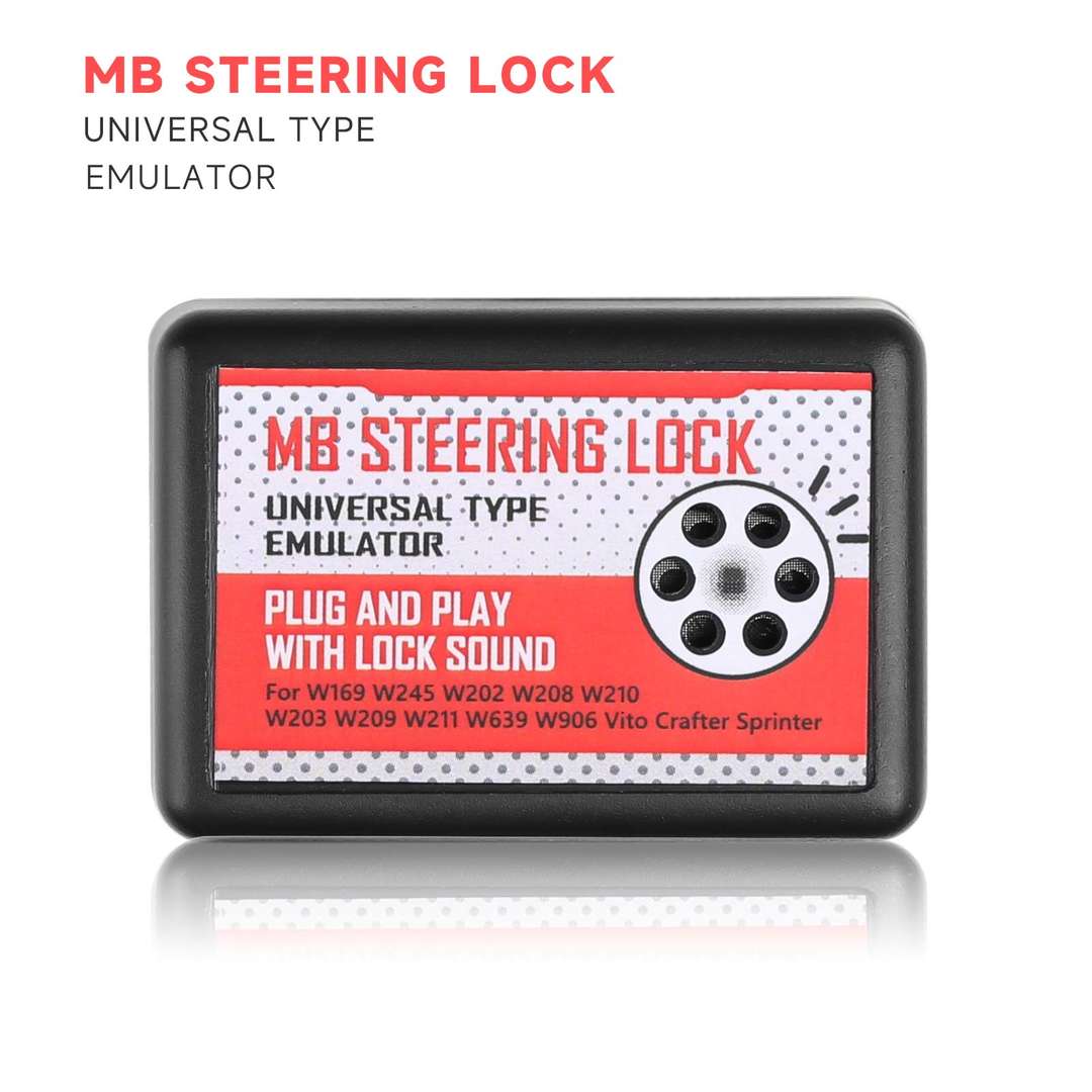 7443_P_1724226712476.jpg Universal Steering Lock Emulator Mercedes-Benz W169 W245 W202 W208 W210 W203 W209 W211 W639 W906 Plug and Play with Lock Sound - Image 1