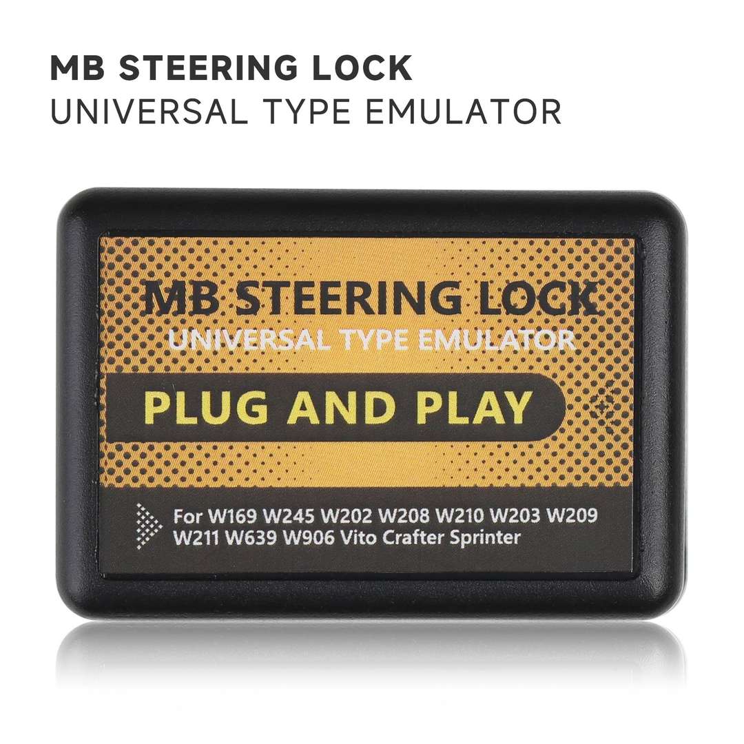 7444_P_1724227102537.jpg Universal Steering Lock Emulator for Mercedes-Benz W169 W245 W202 W208 W210 W203 W209 W211 W639 W906 Plug and Play - Image 1