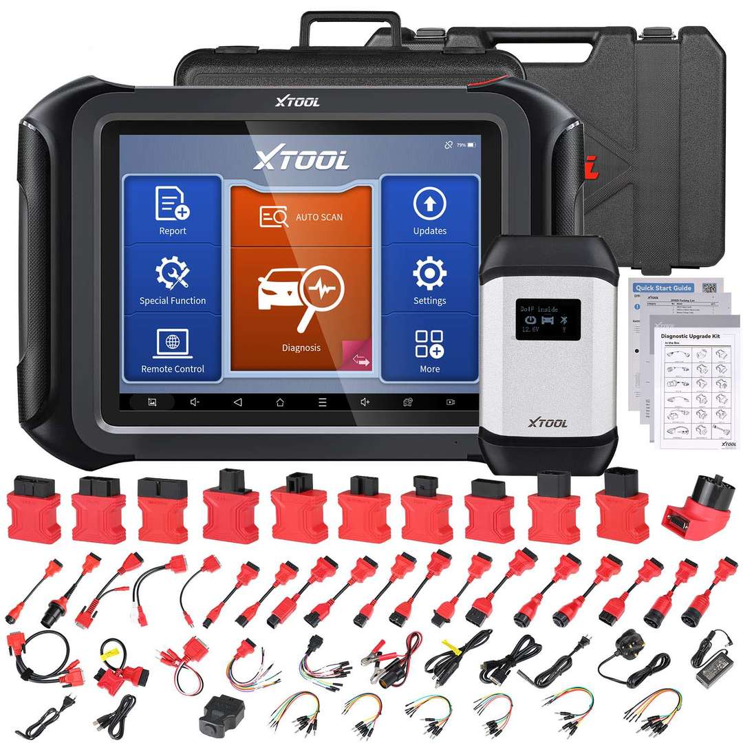 7462_P_1728721000750.jpg XTOOL D9HD Truck and Car diagnostic tool 12V to 24V 45+Special Functions Topology Mapping for Diesel/gasoline Replace PS90 PRO - Image 1