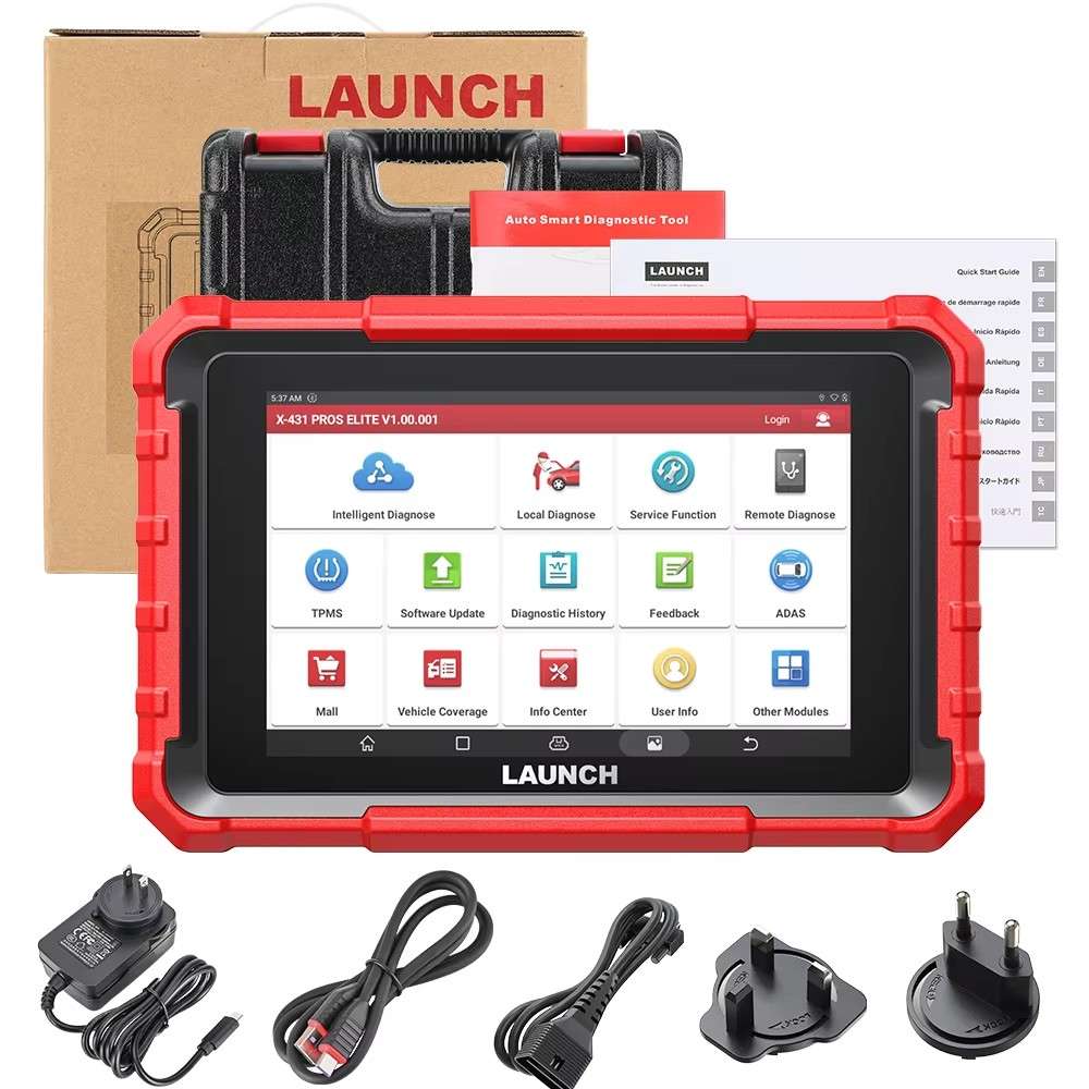 7465_P_1729851081773.jpg Launch X431 PROS Elite All System Bi-Directional Diagnostic Tool Supports FCA Autoauth – Image 1