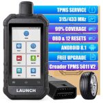 Launch Creader TPMS 5011 V2 TPMS Relearn Tool Activate 315/433MHZ Tire Pressure Sensors - Image 7