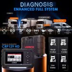 LAUNCH CRP129 HD Heavy Duty Diagnostic Tool Full System Truck Scanner - Image 9