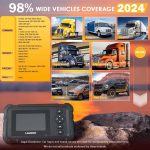 LAUNCH CRP129 HD Heavy Duty Diagnostic Tool Full System Truck Scanner - Image 10