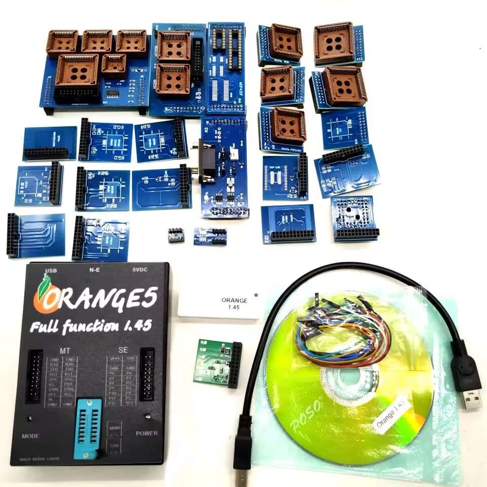 7510_P_1743492955364.jpg Orange5 Programmer Tool V1.45 Latest Software Full Activation Full Packet Hardware with dongle ECU Program Device - Image 1