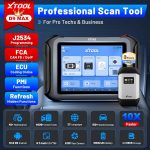 XTOOL D9 MAX Professional Diagnostic Tools J2534 ECU Programming Automotive Scanner