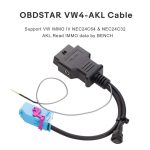 OBDSTAR VW4-AKL Cable For VW IMMO IV NEC24C64 and NEC24C32 All Keys Lost Work with X300 Classic G3/ X300 DP Plus/ X300 Pro4 - Image 4