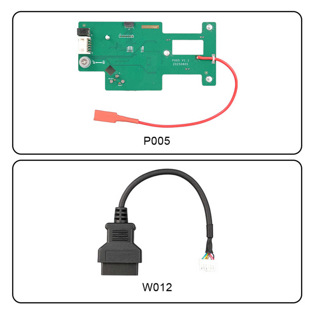7561_P_1766045391394.jpg OBDSTAR P005 Adapter Kit Used for BMW BDC02 IMMO Function Work with X300 Classic G3 Key Programmer - Image 1