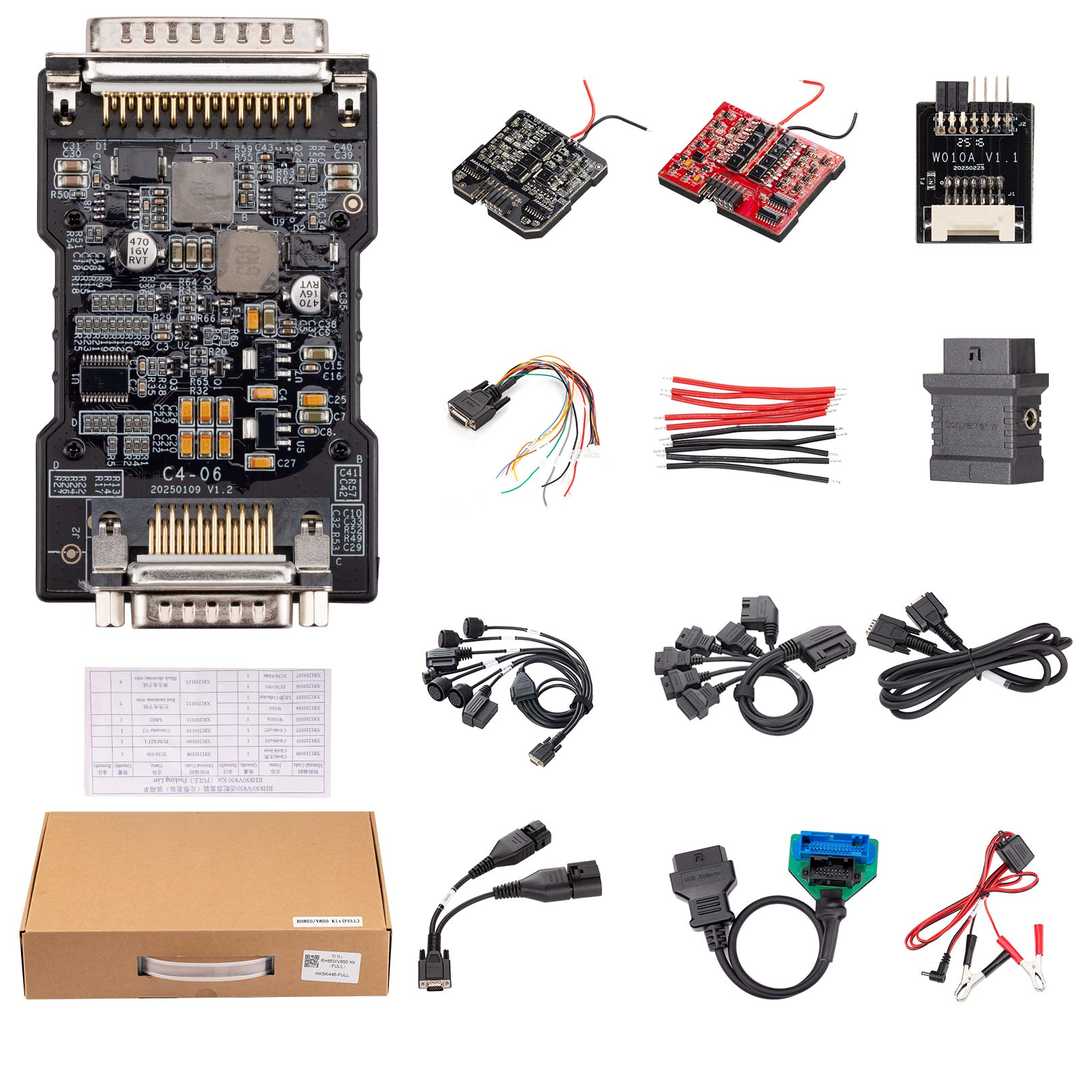 7563_P_1766049148084.jpg OBDSTAR RH850/V850 Adapter Full Kit with MQB Collector ECM001 TCM030 for MQB All Keys Lost, Airbag Reset, IMMO Data/Pincode Read, Dashboard, BCM, ELV – Image 1