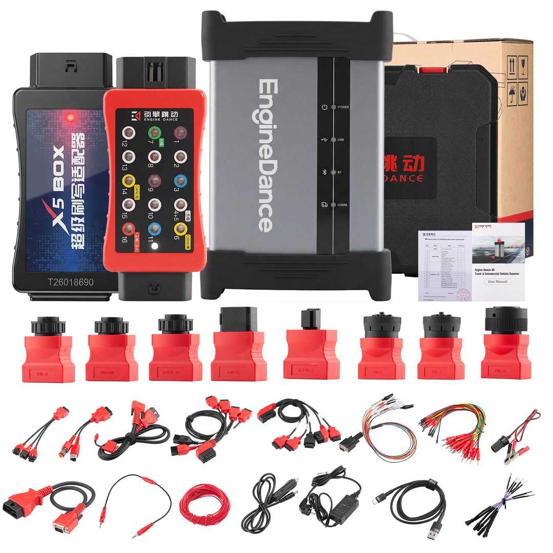 7572_P_1768548539487.jpg EngineDance X5 Heavy Duty Scanner Diagnosis Tool ECU Tuning,ECU Programming for Truck and Commercial Vehicles – Image 1